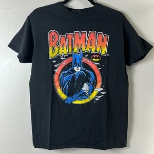 Batman vintage Black graphic short Sleeve Tee shirts Men’s M